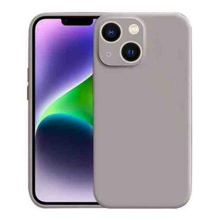 For iPhone 14 Plus Liquid Silicone MagSafe Phone Case(Khaki)