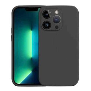 For iPhone 13 Pro Max Liquid Silicone MagSafe Phone Case(Black)