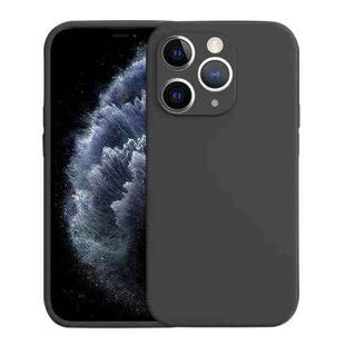For iPhone 11 Pro Max Liquid Silicone MagSafe Phone Case(Black)