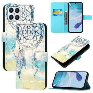 For Honor X8 4G / X30i / Play6T Pro 3D Painting Horizontal Flip Leather Phone Case(Dream Wind Chimes)