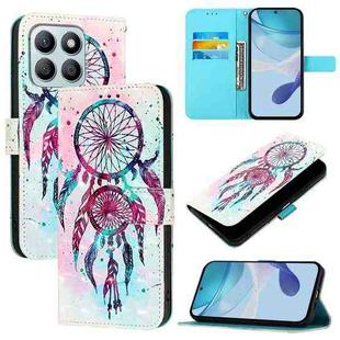 For Honor X8b Global 3D Painting Horizontal Flip Leather Phone Case(Color Drop Wind Chimes)