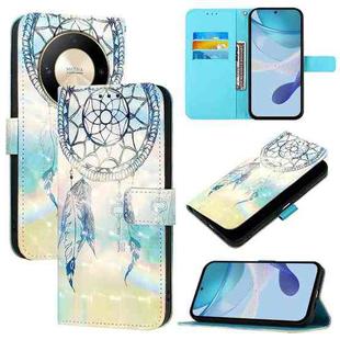 Honor X9b / Magic6 Lite Global 3D Painting Horizontal Flip Leather Phone Case(Dream Wind Chimes)