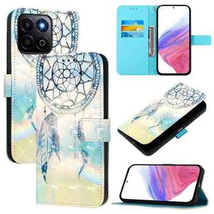 For Honor 200 Smart 5G Global 3D Painting Horizontal Flip Leather Phone Case(Dream Wind Chimes)