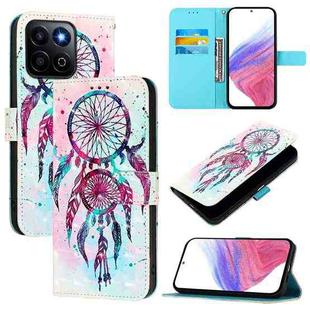 For Honor 200 Smart 5G Global 3D Painting Horizontal Flip Leather Phone Case(Color Drop Wind Chimes)