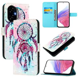 For Honor 300 3D Painting Horizontal Flip Leather Phone Case(Color Drop Wind Chimes)