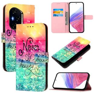For Honor 300 Pro / 300 Ultra 3D Painting Horizontal Flip Leather Phone Case(Chasing Dreams)