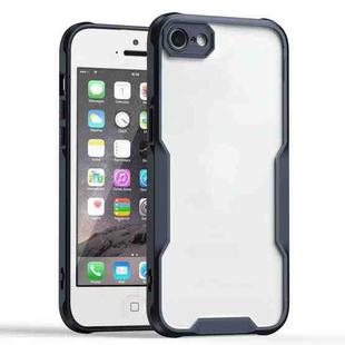 For iPhone 5G Armor Shockproof PC Hybrid TPU Phone Case(Black)