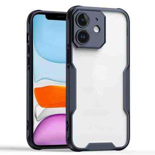 For iPhone 11 Armor Shockproof PC Hybrid TPU Phone Case(Black)