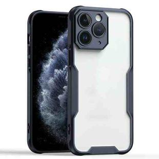 For iPhone 11 Pro Armor Shockproof PC Hybrid TPU Phone Case(Black)