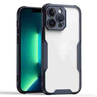 For iPhone 13 Pro Armor Shockproof PC Hybrid TPU Phone Case(Black)