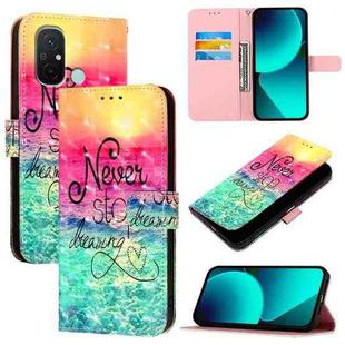 For Redmi 12C / Redmi 11A 3D Painting Horizontal Flip Leather Phone Case(Chasing Dreams)