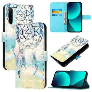 For Redmi Note 8 3D Painting Horizontal Flip Leather Phone Case(Dream Wind Chimes)