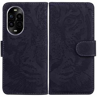 For Huawei nova 13 Pro Tiger Embossing Pattern Flip Leather Phone Case(Black)