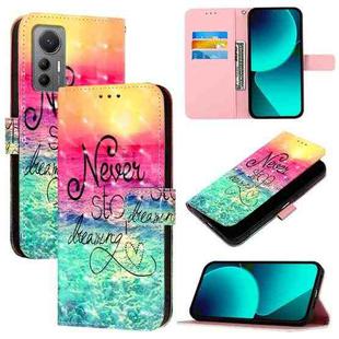 For Xiaomi 12 Lite 3D Painting Horizontal Flip Leather Phone Case(Chasing Dreams)