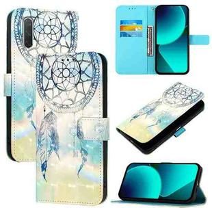 For Xiaomi Mi CC9e / Xiaomi Mi A3 3D Painting Horizontal Flip Leather Phone Case(Dream Wind Chimes)