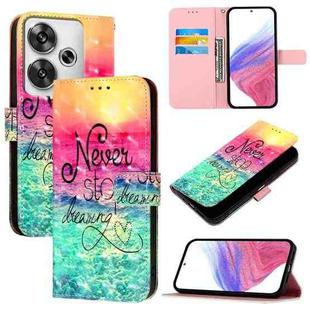 For Xiaomi Poco F6 5G 3D Painting Horizontal Flip Leather Phone Case(Chasing Dreams)