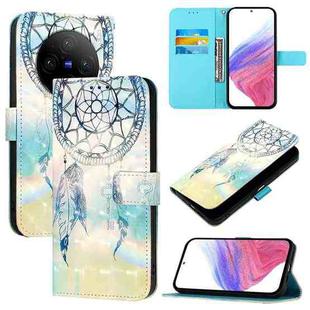 For vivo X100 Pro 3D Painting Horizontal Flip Leather Phone Case(Dream Wind Chimes)