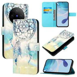 For vivo X100s 3D Painting Horizontal Flip Leather Phone Case(Dream Wind Chimes)