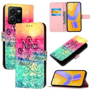For vivo Y35 4G / Y22 / Y22s / Y77 Global 3D Painting Horizontal Flip Leather Phone Case(Chasing Dreams)