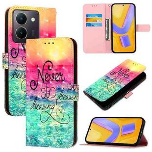 For vivo Y36 4G / 5G Global / Y36 4G India 3D Painting Horizontal Flip Leather Phone Case(Chasing Dreams)