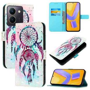 For vivo Y36 4G / 5G Global / Y36 4G India 3D Painting Horizontal Flip Leather Phone Case(Color Drop Wind Chimes)