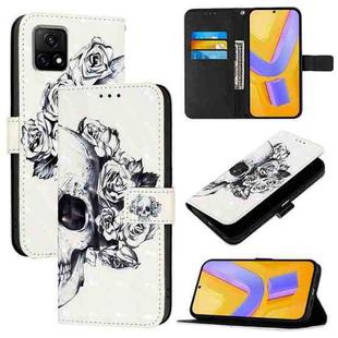 For vivo Y52s / iQOO U3 / Y31s 5G 3D Painting Horizontal Flip Leather Phone Case(Skull)