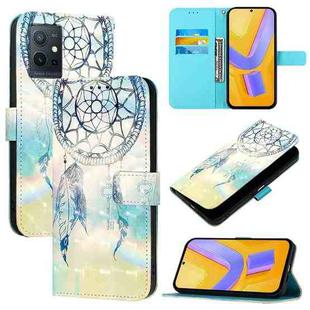 For vivo Y55 5G Global / Y55s 5G 2023 3D Painting Horizontal Flip Leather Phone Case(Dream Wind Chimes)