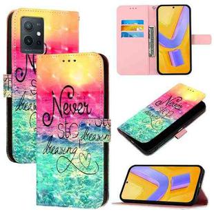 For vivo Y55 5G Global / Y55s 5G 2023 3D Painting Horizontal Flip Leather Phone Case(Chasing Dreams)