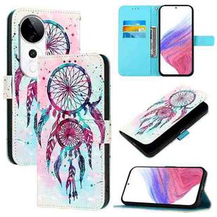 For vivo S19 Pro 3D Painting Horizontal Flip Leather Phone Case(Color Drop Wind Chimes)