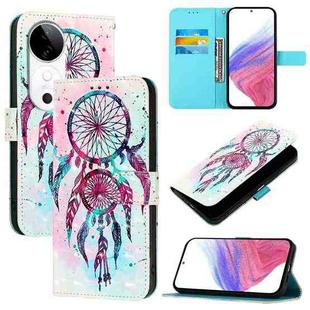 For vivo S19 3D Painting Horizontal Flip Leather Phone Case(Color Drop Wind Chimes)