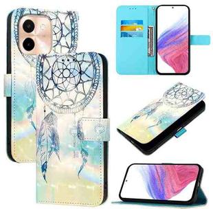 For vivo Y28 4G 3D Painting Horizontal Flip Leather Phone Case(Dream Wind Chimes)