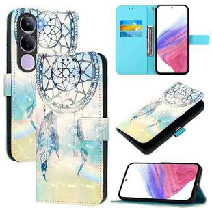 For vivo V40 Lite 5G IDN 3D Painting Horizontal Flip Leather Phone Case(Dream Wind Chimes)