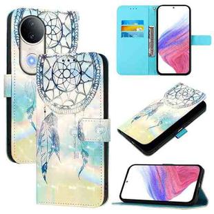 For vivo S20 3D Painting Horizontal Flip Leather Phone Case(Dream Wind Chimes)