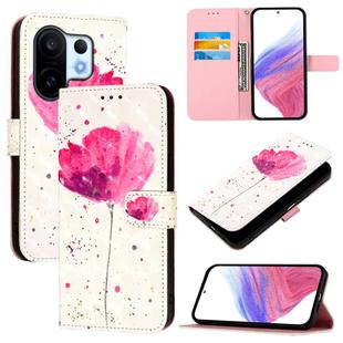 For vivo S30 Pro mini 3D Painting Horizontal Flip Leather Phone Case(Flower)