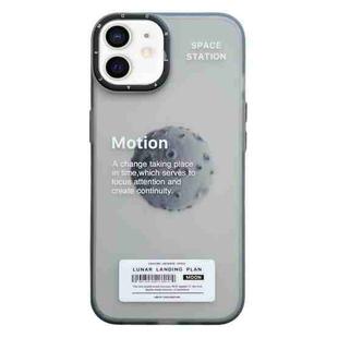 For iPhone 11 Double Layer Frosted IMD Series TPU + PC Phone Case(Moon)