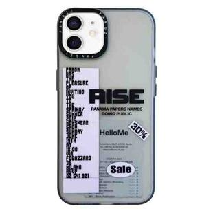 For iPhone 11 Double Layer Frosted IMD Series TPU + PC Phone Case(Purple Label RISE)