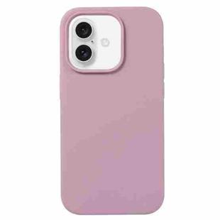 For iPhone 16 Plus Liquid Silicone Phone Case(Blackcurrant)