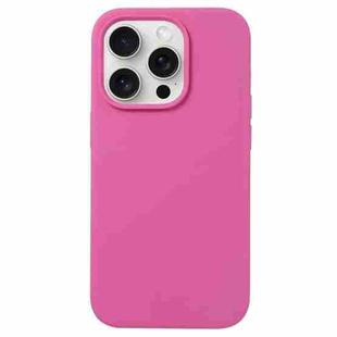 For iPhone 16 Pro Liquid Silicone Phone Case(Pitaya)