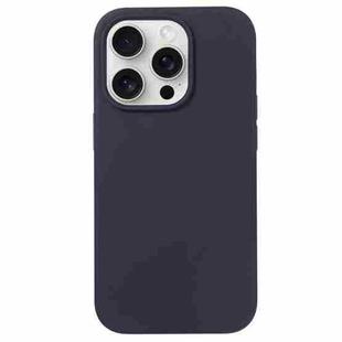 For iPhone 16 Pro Liquid Silicone Phone Case(Berry Purple)