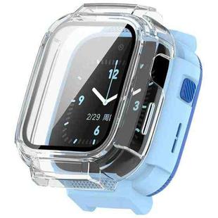 For Xiaomi Mibro Smart Kids Watch T6C PC + Tempered Film Integrated Watch Protective Case(Transparent)