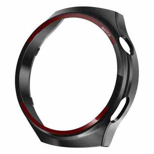 For Huawei Watch 4 Pro Hollow PC Watch Protective Case(Black)