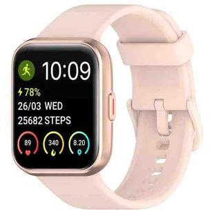 For SKG V7 / V7 Pro Solid Color Silicone Watch Band(Light Pink)