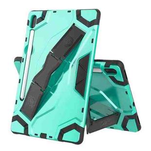 For Samsung Galaxy Tab S6 T860/T865 Escort Series TPU + PC Shockproof Protective Case with Holder(Mint Green)