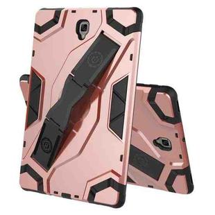 For Samsung Galaxy Tab S4 10.5 T830/T835 Escort Series TPU + PC Shockproof Protective Case with Holder(Rose Gold)