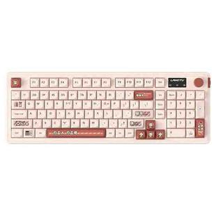 LANGTU L98 Wired RGB Mechanical Gaming Keyboard(Pink)