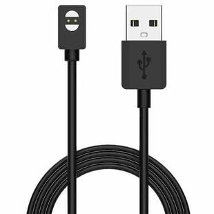 For Suunto Sonic Bone Conduction Earphone Magnetic Charging Cable, Length: 1m(Black)