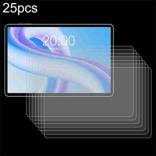 For UAUU T60 / Teclast M50 Plus 10.1 25pcs 9H 0.3mm Explosion-proof Tempered Glass Film