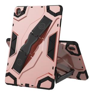 For Huawei MediaPad M6 10.8 Escort Series TPU + PC Shockproof Protective Case with Holder(Rose Gold)