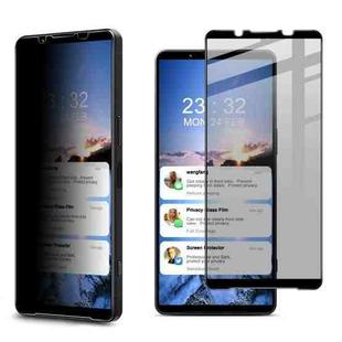 For Sony Xperia 1 VI imak HD Full Screen Anti-spy Tempered Glass Protective Film