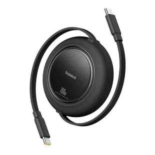 Baseus Free2Pull Mini Retractable Charging Cable 1.5m USB-C / Type-C to USB-C / Type-C 100W(Black)